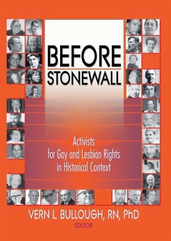 Before Stonewall (eBook, ePUB) - Bullough, Vern L