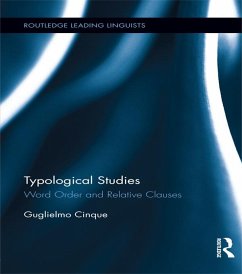 Typological Studies (eBook, PDF) - Cinque, Guglielmo