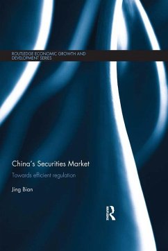 China's Securities Market (eBook, ePUB) - Bian, Jing