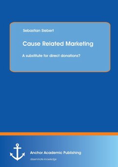 Cover Cause Related Marketing: A substitute for direct donations?