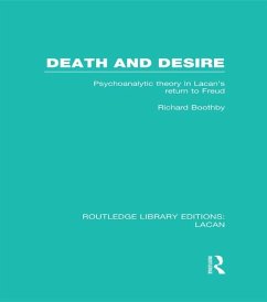 Death and Desire (RLE: Lacan) (eBook, ePUB) - Boothby, Richard