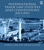 International Trade Law Statutes and Conventions 2013-2015 (eBook, PDF)