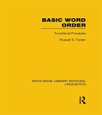 Basic Word Order (RLE Linguistics B: Grammar) (eBook, ePUB)