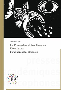 Le Proverbe et les Genres Connexes