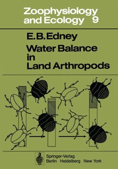 Water balance in land arthropods.