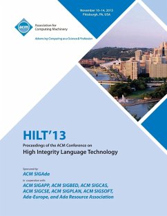 Hilt 13 Proceedings of the ACM Conference on High Integrity Language Technology - Hilt 13 Conference Committee