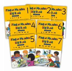 Cover Finger Phonics Big Books 1-7: In Print Letters (American English Edition)