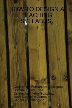 Designing a Good Teaching Syllabus - Luaces Ensa, Cristina