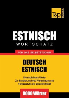 Cover Wortschatz Deutsch-Estnisch für das Selbststudium - 9000 Wörter (eBook, ePUB)