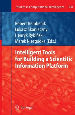 Intelligent Tools for Building a Scientific Information Platform