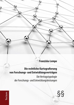 Die rechtliche Kartografierung von Forschungs- und Entwicklungsverträgen (eBook, PDF) - Lempe, Franziska