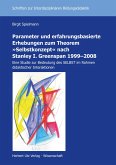 Parameter und erfahrungsbasierte Erhebungen zum Theorem »Selbstkonzept« nach Stanley I. Greenspan 1999-2008 (eBook, PDF)