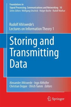 Storing and Transmitting Data - Ahlswede, Rudolf