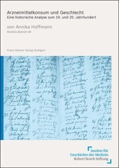 Arzneimittelkonsum und Geschlecht - Hoffmann, Annika