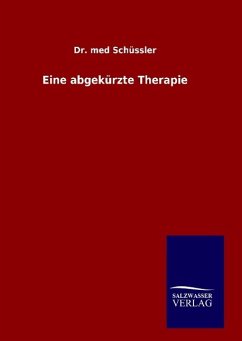 Eine abgekürzte Therapie - Schüssler