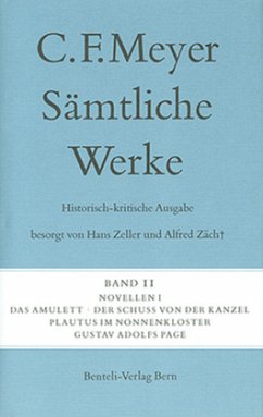 Novellen I / Sämtliche Werke. Historisch-kritische Ausgabe Bd.11, Tl.1 - Meyer, Conrad Ferdinand