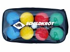 Schildkröt - Fun Boccia Set, 4x2 Boule Kugeln, Durchmesser 7,25 cm