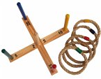 MTS Ringwurfspiel, Holz mit 5 Seil-Wurfringen