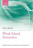 Weak Island Semantics (eBook, PDF)