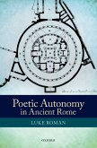 Poetic Autonomy in Ancient Rome (eBook, PDF)