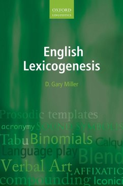 English Lexicogenesis (eBook, PDF) - Miller, D. Gary