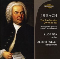 The Trio Sonatas Bwv 525-530-Arranged For Guitar - Fisk,Eliot/Fuller,Albert