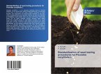 Standardization of seed testing procedures for Psoralea corylifolia L