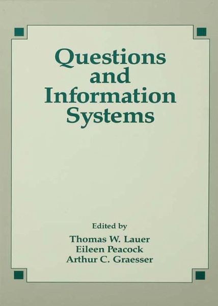 Questions and Information Systems (eBook, ePUB) Questions and Information Systems (eBook, ePUB)