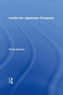 Inside the Japanese Company (eBook, PDF) - Graham, Fiona