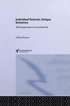 Cover Individual Schools, Unique Solutions (eBook, PDF)