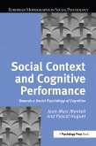 Social Context and Cognitive Performance (eBook, ePUB)