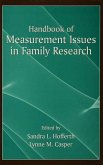 Handbook of Measurement Issues in Family Research (eBook, ePUB)