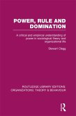 Power, Rule and Domination (RLE: Organizations) (eBook, PDF)