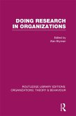 Doing Research in Organizations (RLE: Organizations) (eBook, ePUB)