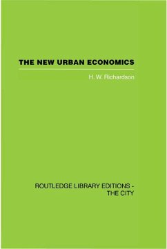 The New Urban Economics (eBook, ePUB) - Richardson, H. W.