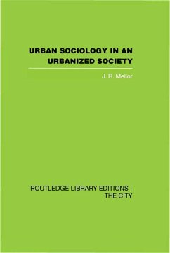 Cover Urban Sociology and Urbanized Society (eBook, PDF)