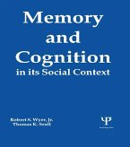 Memory and Cognition in Its Social Context (eBook, ePUB)