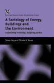 The Sociology of Energy, Buildings and the Environment (eBook, ePUB)