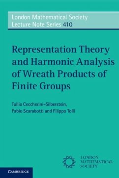 Representation Theory and Harmonic Analysis of Wreath Products of Finite Groups (eBook, PDF) - Ceccherini-Silberstein, Tullio