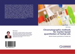 Chromatographic methods for marker based quantitation of herbal oils