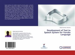 Development of Text to Speech System for Yoruba Language - Akinlolu Olarinde, Afolabi