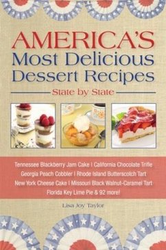 Cover America's Most Delicious Desert Recipes State by State (eBook, ePUB)