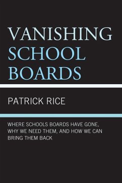 Vanishing School Boards (eBook, ePUB) Cover Vanishing School Boards (eBook, ePUB)