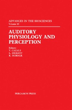 Auditory Physiology and Perception (eBook, ePUB)