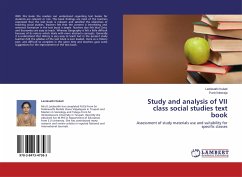 Study and analysis of VII class social studies text book
