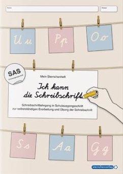 Ich kann die Schreibschrift in SAS - sternchenverlag GmbH;Langhans, Katrin