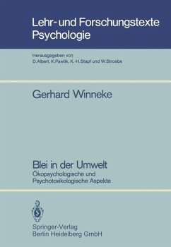 Blei in der Umwelt - Winneke, Gerhard