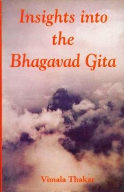 Insights Into the Bhagavad Gita (eBook, PDF) - Thakar, Vimala