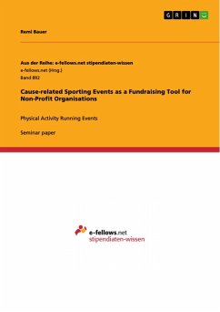 Cause-related Sporting Events as a Fundraising Tool for Non-Profit Organisations (eBook, PDF)