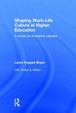 Shaping Work-Life Culture in Higher Education - Koppes Bryan, Laura; Wilson, Cheryl A